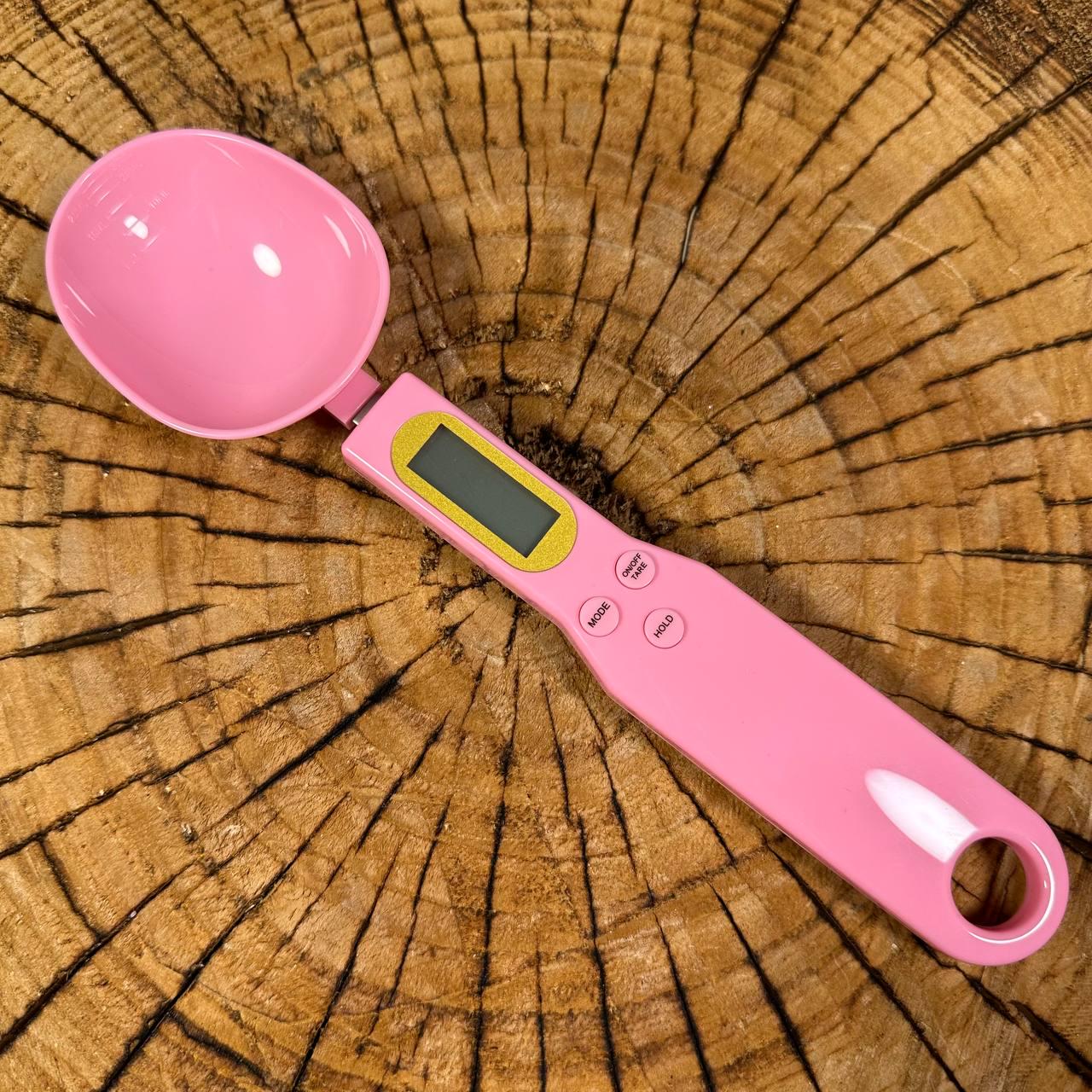 Ложка електронна мірна кухонна с дисплеєм Рожевий Ложка електронна мірна кухонна с дисплеєм Рожевий