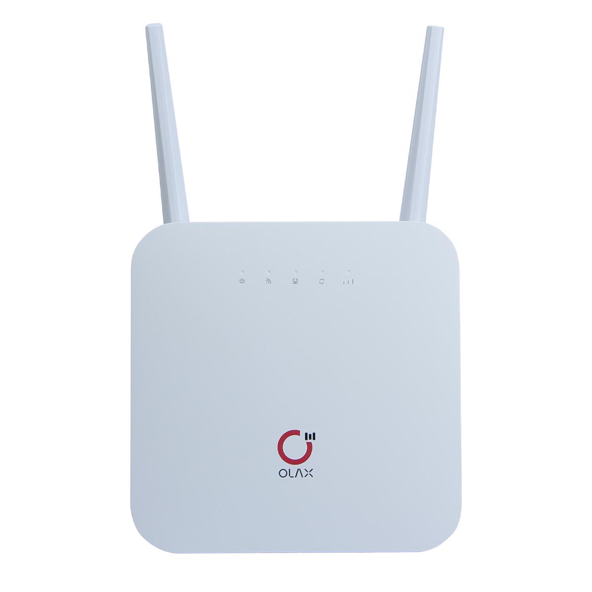 Wi-Fi-роутер стационарный Olax AX6 с аккумулятором Pro 4G LTE WI-FI 4000 мАч (13438944)