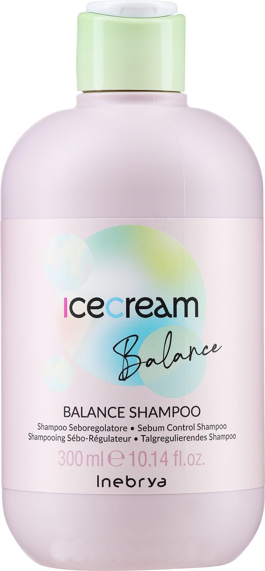 Шампунь для жирной кожи головы Inebrya Ice Cream Balance Shampoo Inebrya 300 мл (1185622823)