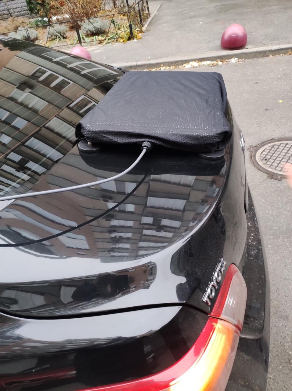 Чехол для маскировки антенны Starlink Derby Mask-S на автомобиль Черный (2431409264) - фото 7