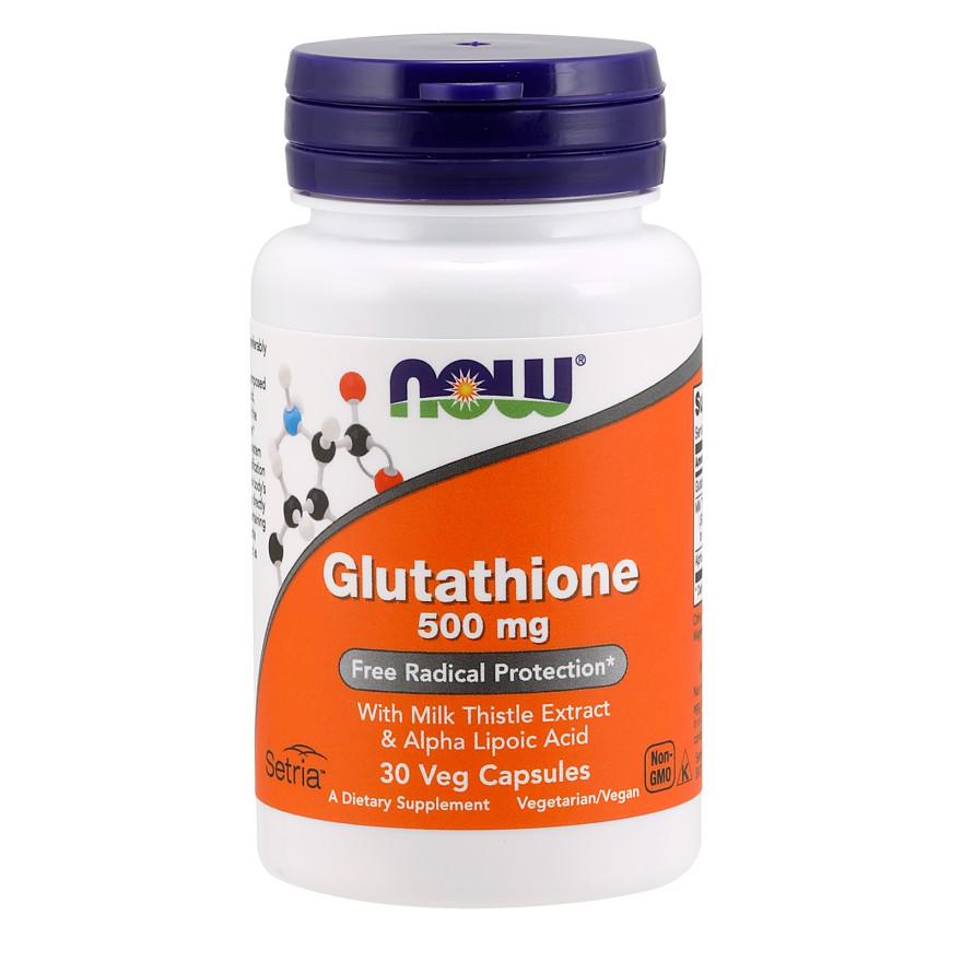 Глутатион NOW Glutathione 500 mg 30 капс.