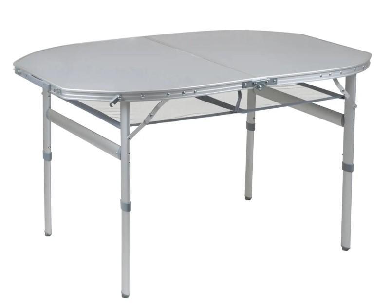Стол туристический Bo-Camp Premium Oval 120x80 см Grey (1404420)