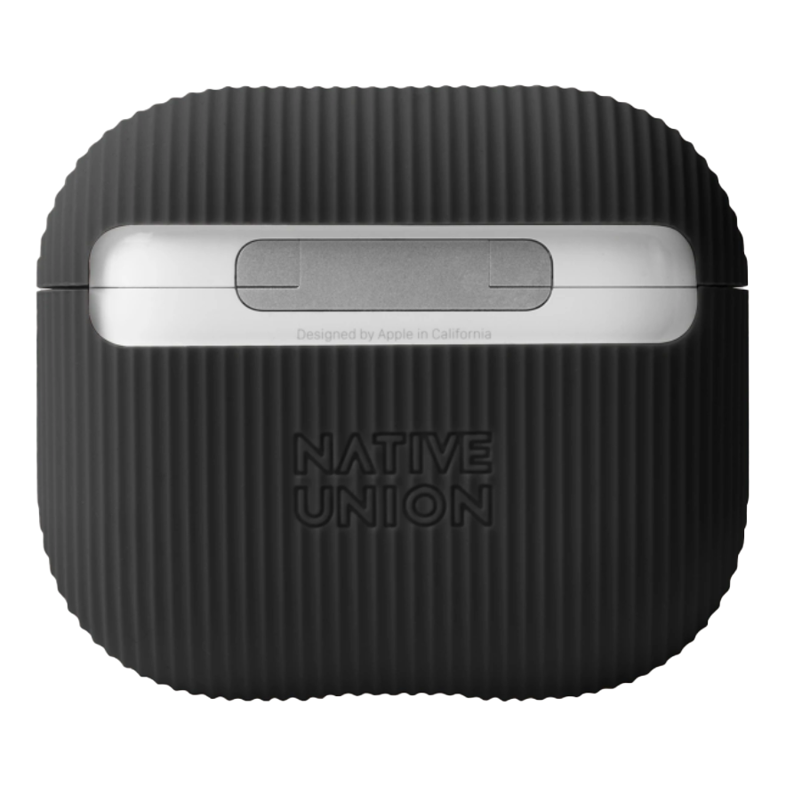 Силіконовий чохол для навушників Native Union Curve Case for Airpods 3rd Gen, Black (APCSE-CRVE-BLK-V2) - фото 3