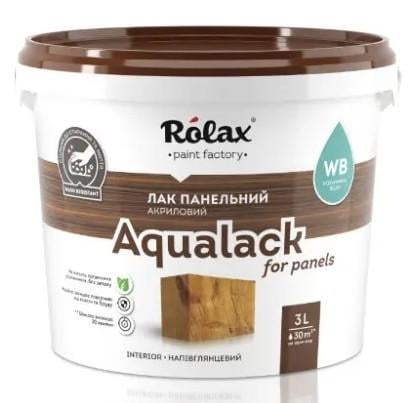 Лак водорастворимый Rolax 3 л (2688156143)