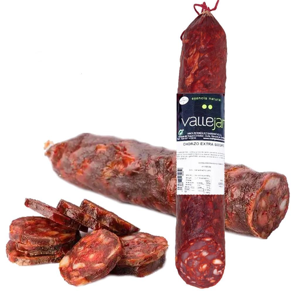 Ковбаса сировялена Vallejan Chorizo Extra 500г (1763304407) - фото 2 Ковбаса сировялена Vallejan Chorizo Extra 500г (1763304407) - фото 2