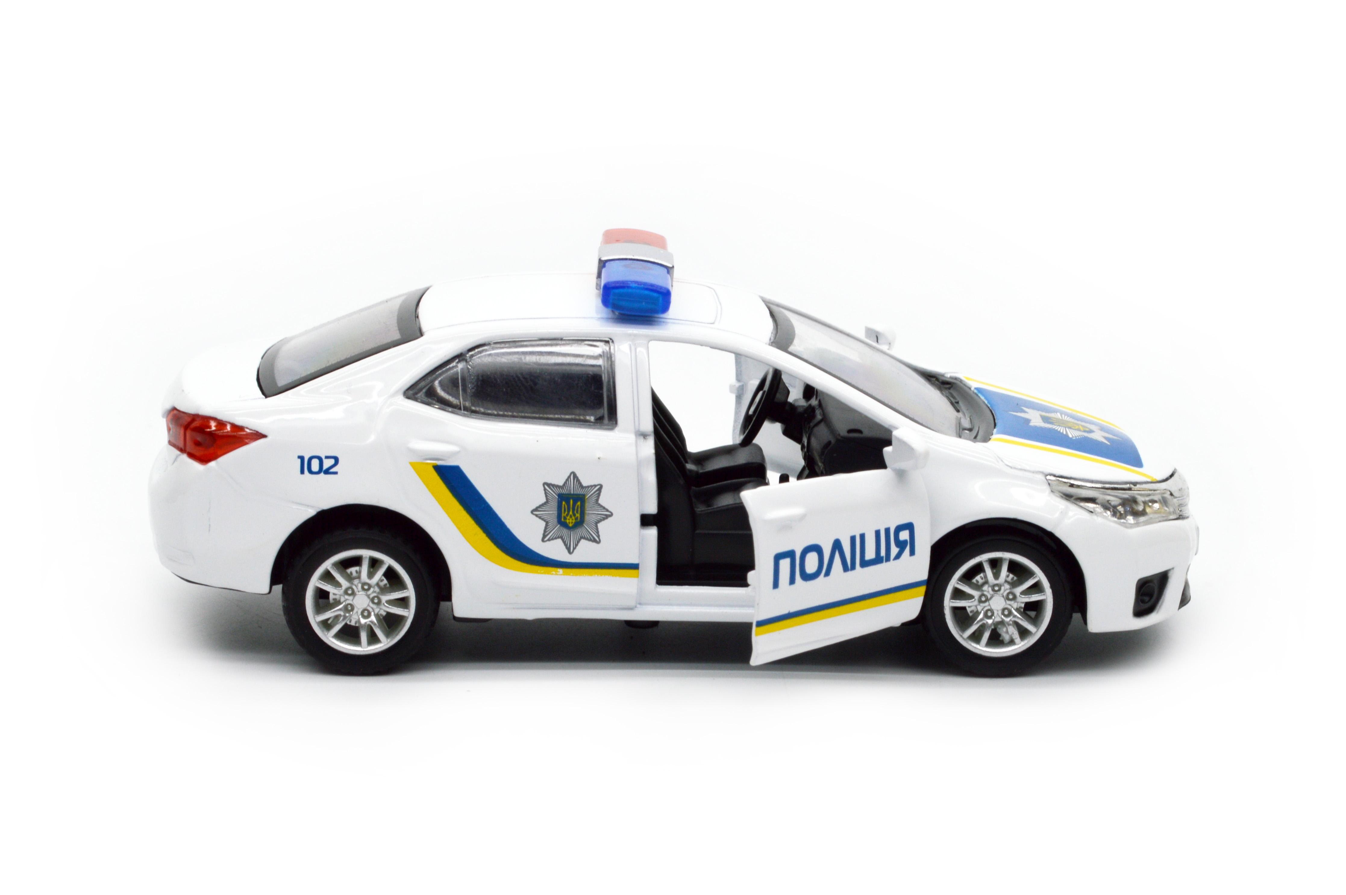 Модель металева Автоексперт поліція 0499 - фото 6
