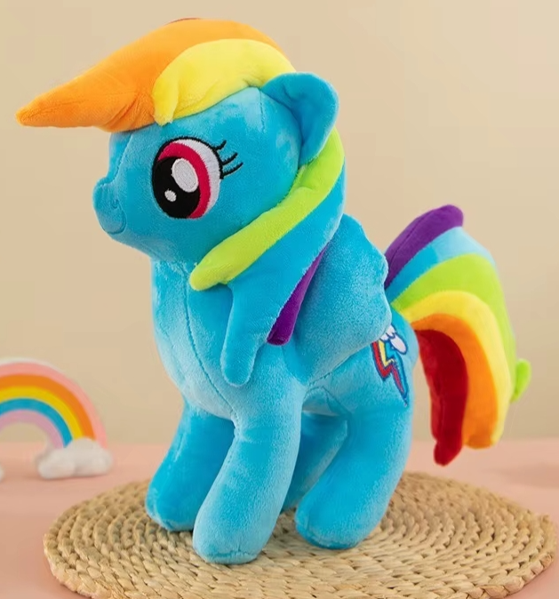 Плюшева іграшка поні Веселка деш My Little Pony 20 см - фото 2 Плюшева іграшка поні Веселка деш My Little Pony 20 см - фото 2