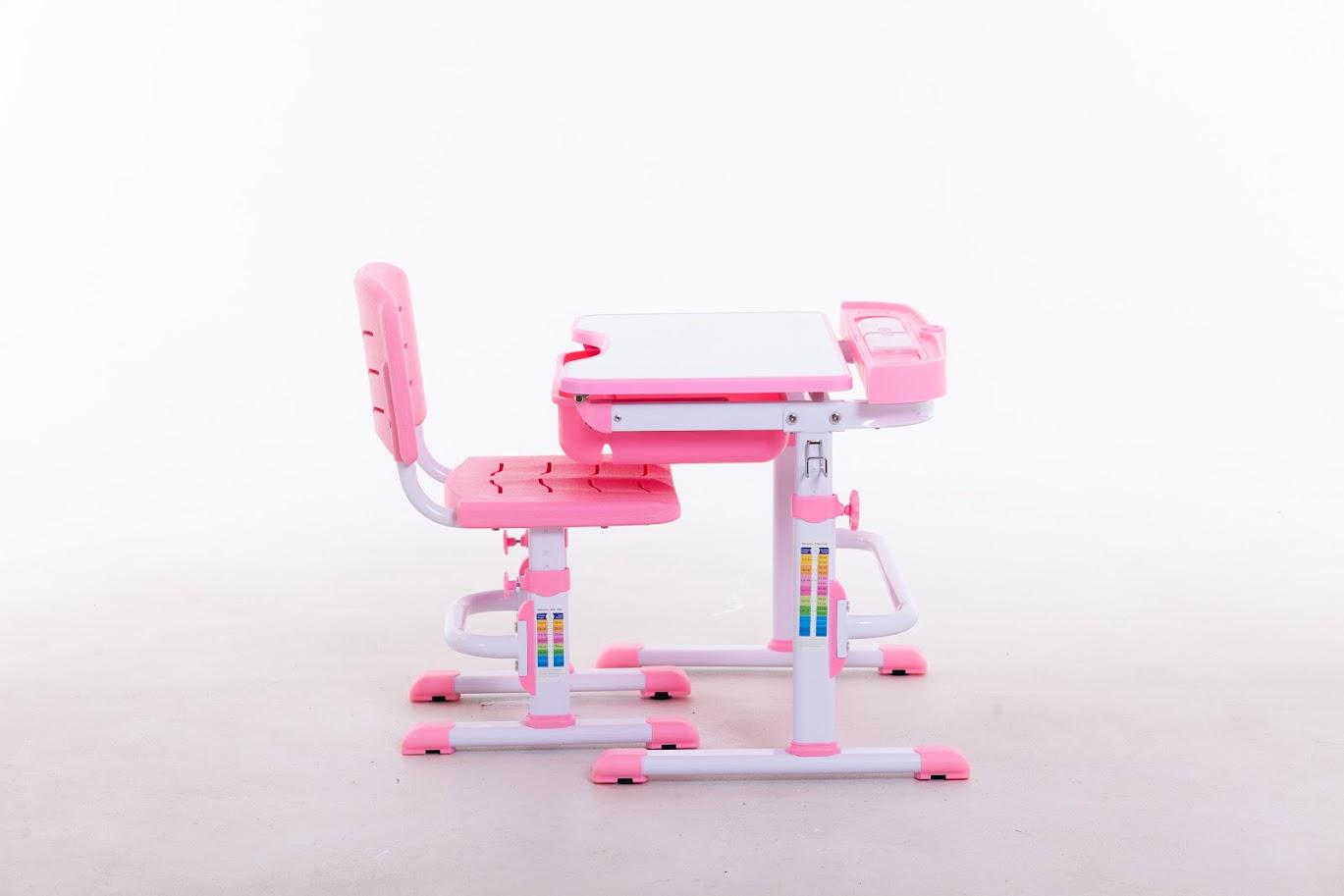 Комплект мебели Sector DS70-H PINK парта/стул (KS034) - фото 5 Комплект мебели Sector DS70-H PINK парта/стул (KS034) - фото 5