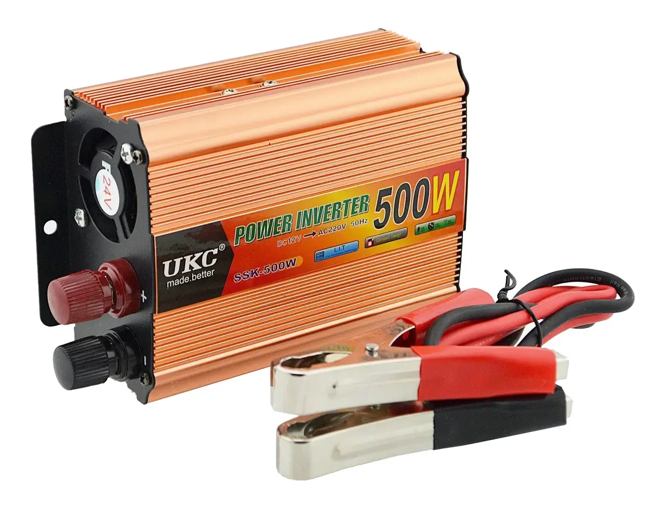 Преобразователь напряжения UKC SSK-500W AC/DC 12V-220V 500 Вт (1679)
