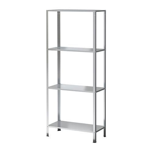 Стелаж IKEA HYLLIS металевий 140x60 см (002.785.78)