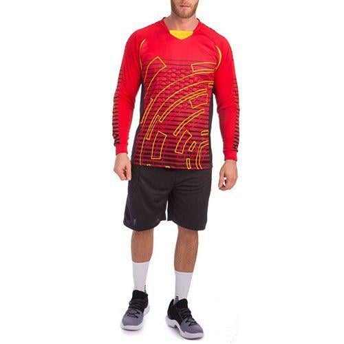 Футбольная форма вратаря с шортами Light CO-024 XL Красный (57429352)