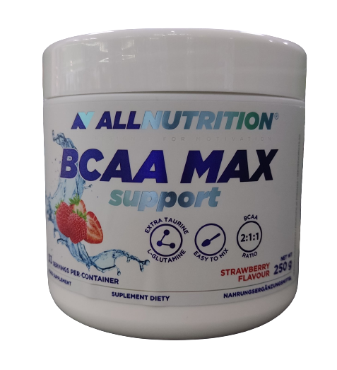 Амінокислоти AllNutrition BCAA max 250 г Полуниця