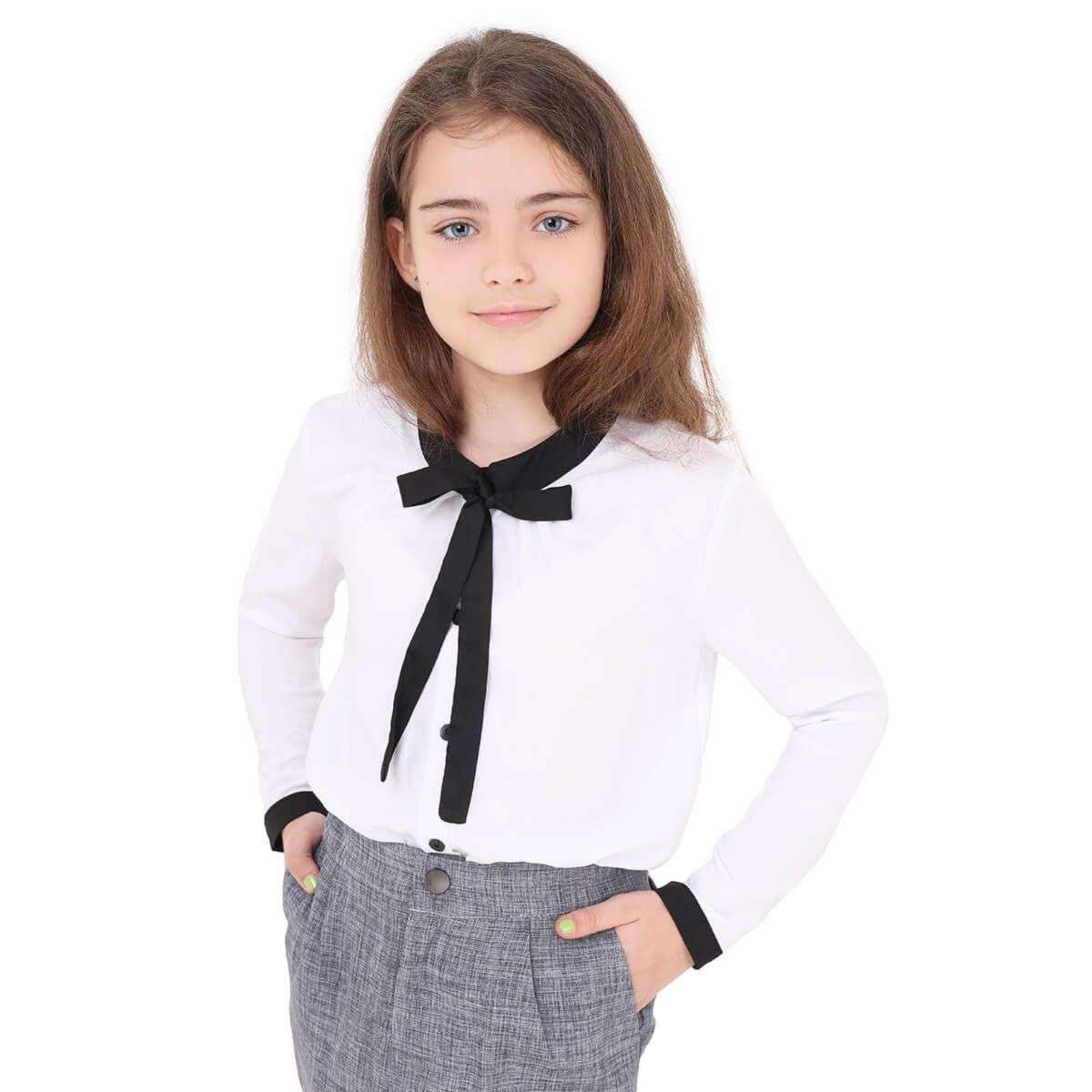 Блуза Timbo Klara р. 38 146 см Белый (R010219)