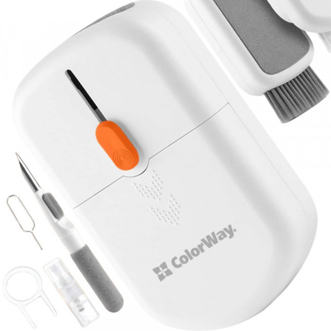 Набір для очищення електроніки ColorWay CW-1111 10в1 White (CW-1111) - фото 3