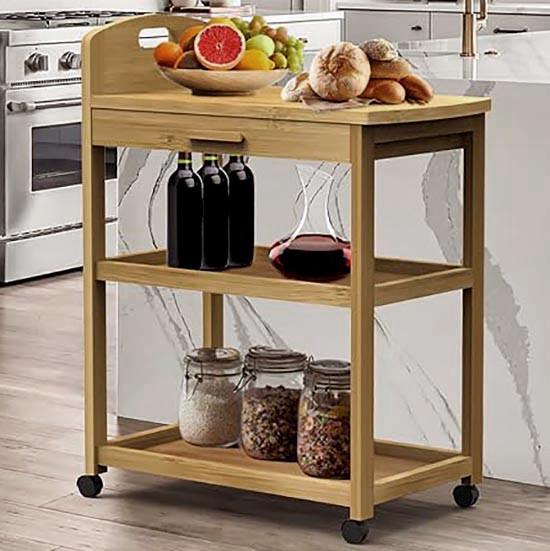 Стіл-візок з дерева Шелман Сієна (СТЛ-005005)