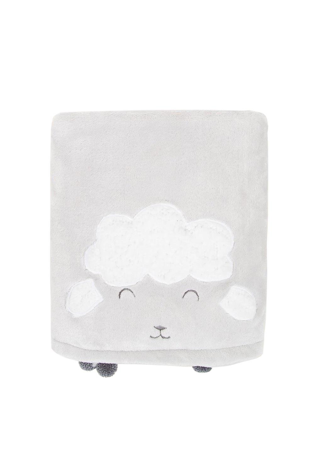 Плед детский Irya Wooly 75х120 см Светло-серый (12271823)