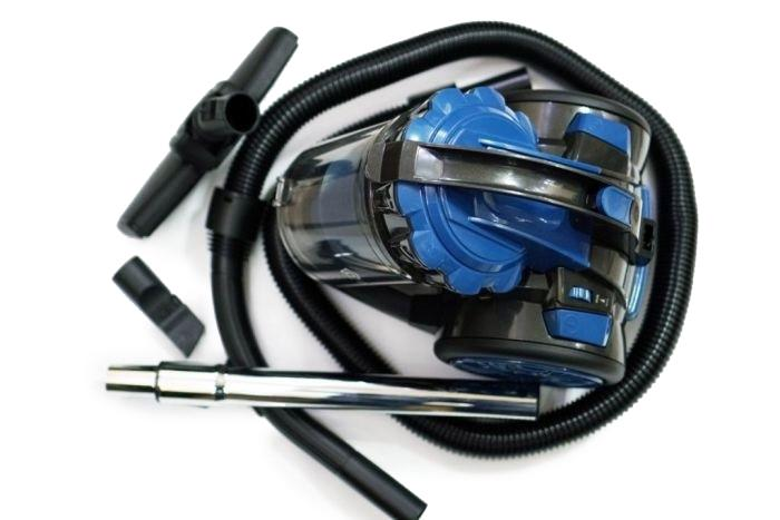 Пилосос із телескопічною трубою контейнерний Domotec MS 4407 Turbo Brush 4600 W 7972 Синій - фото 3