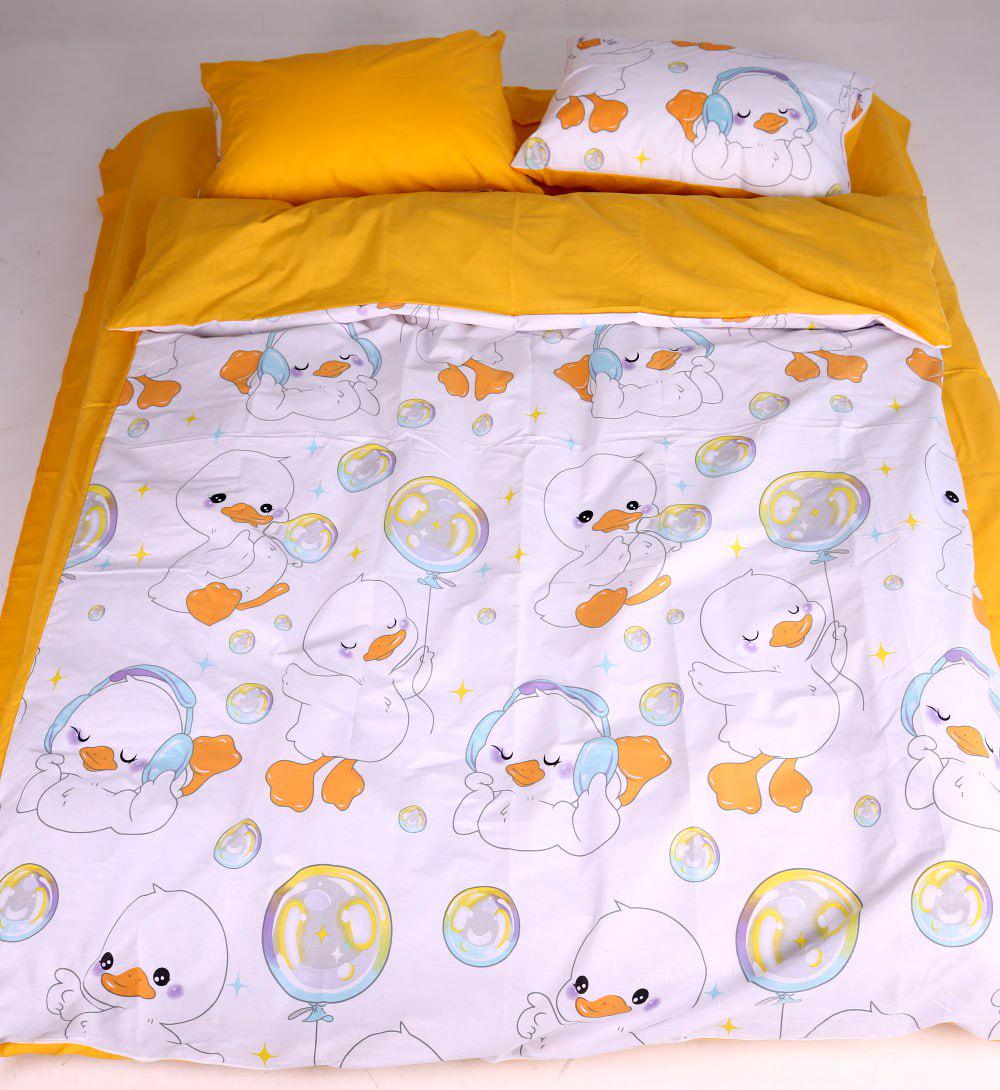 Комплект постельного белья детский PaniPava Сонный Утенок бязь 110х140 см (10101223)