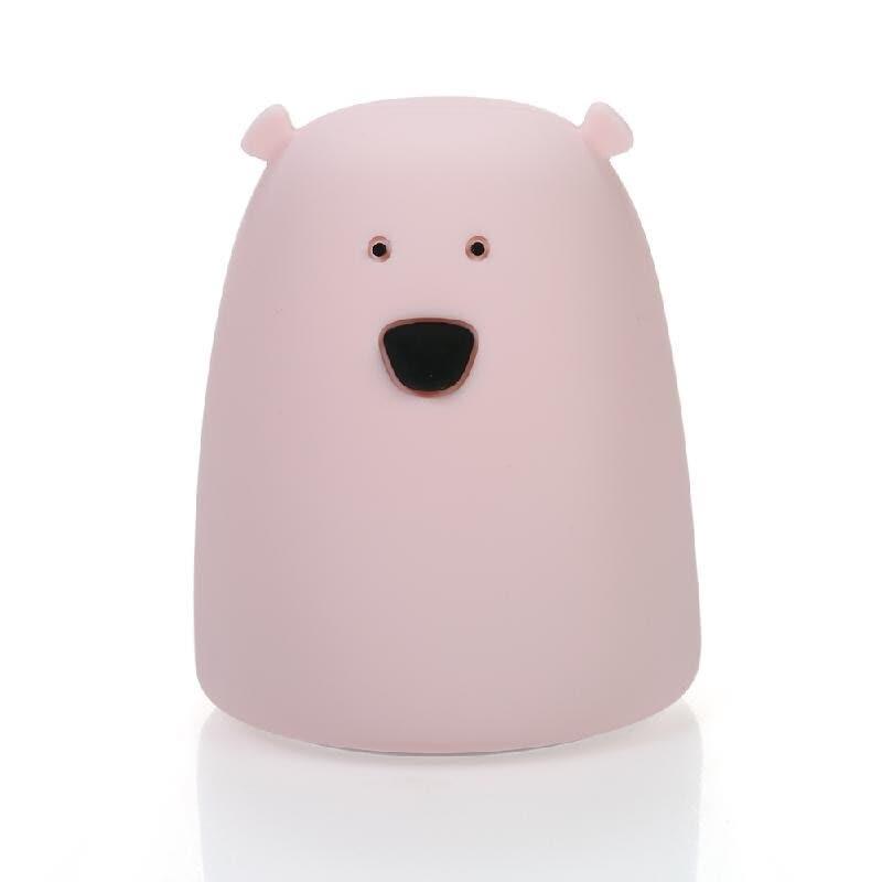 Ночник Mr Bear ветодиодный детский Розовый Ночник Mr Bear ветодиодный детский Розовый