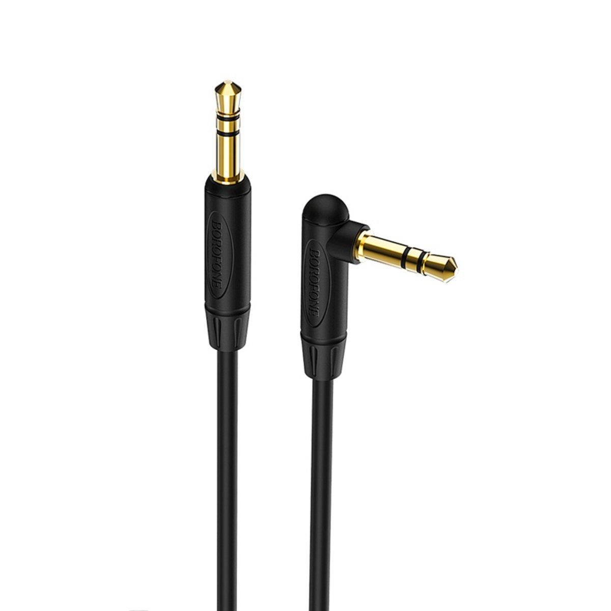 Кабель Borofone BL4 audio AUX cable 1 м Black (604523)