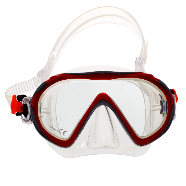 Маска дитяча для снорклінгу Marlin Joy S/M Red/Silver