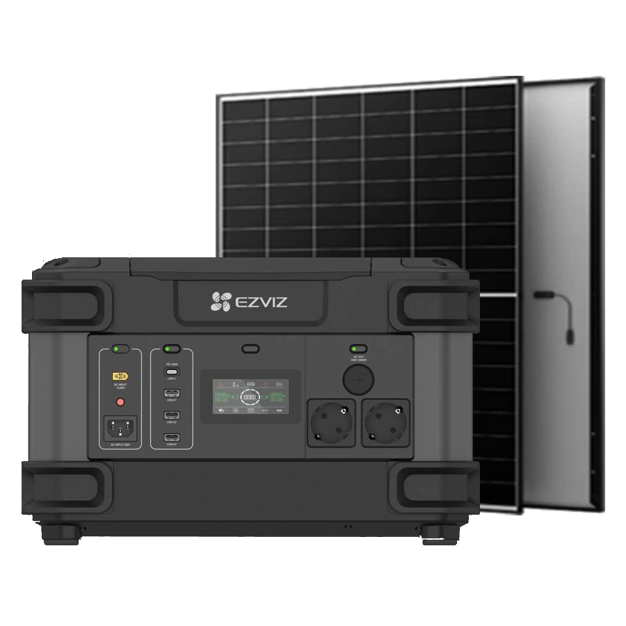 Система автономного питания EZVIZ CS-PS1300 CN066/FR с AIKO-A475-MAH54Mw 475 Вт Black (27918448)