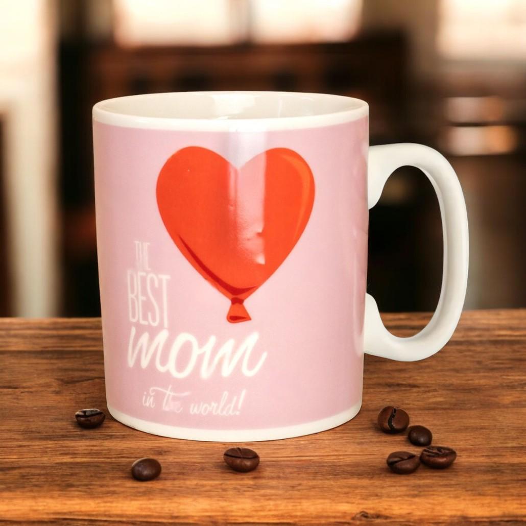 Кружка керамическая The Best MOM in the world 1 л Розовый - фото 8 Кружка керамическая The Best MOM in the world 1 л Розовый - фото 8