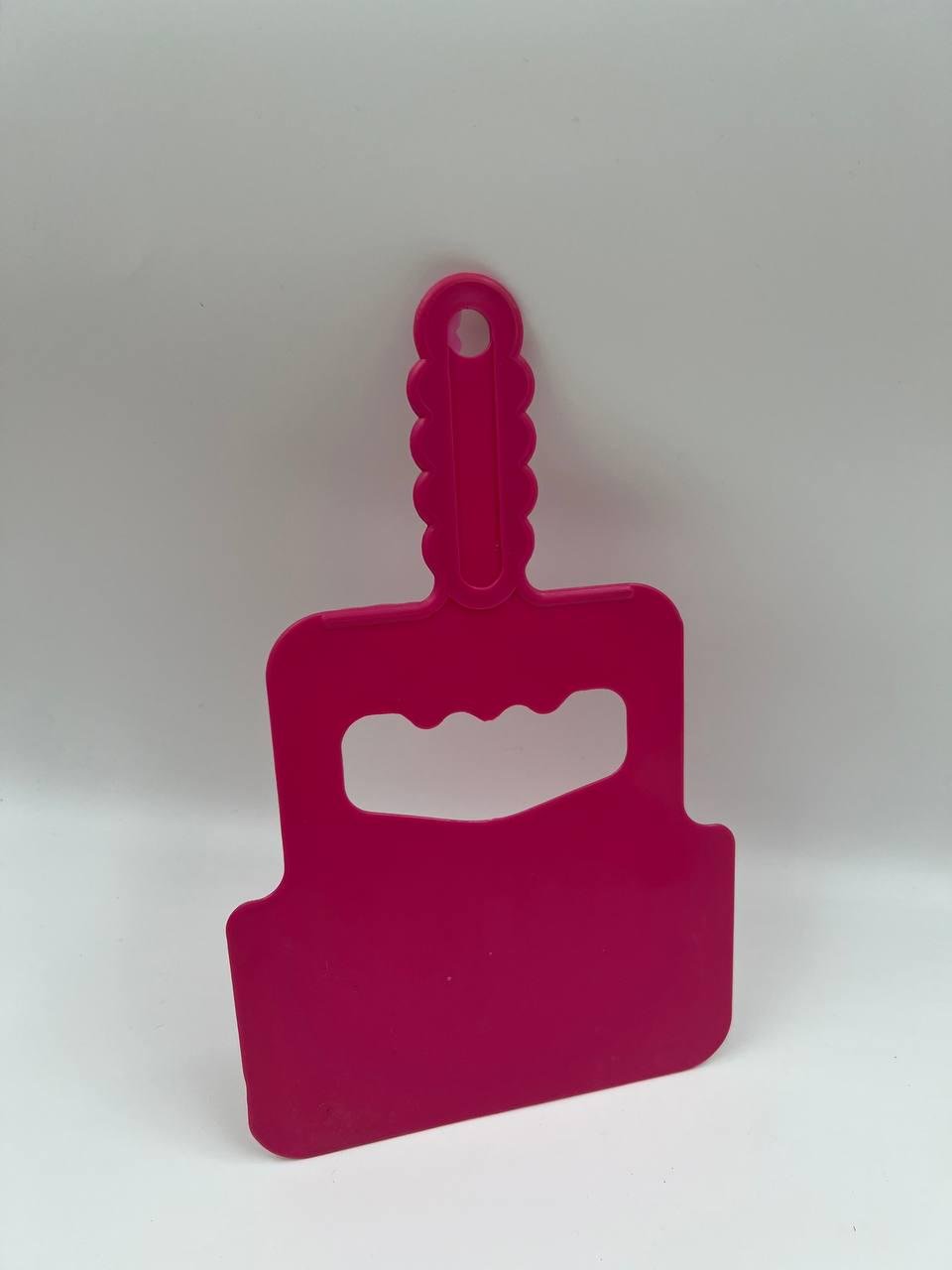 Лопатка-віяло для вугілля Кемпінг Пікнік Рожевий (0023)