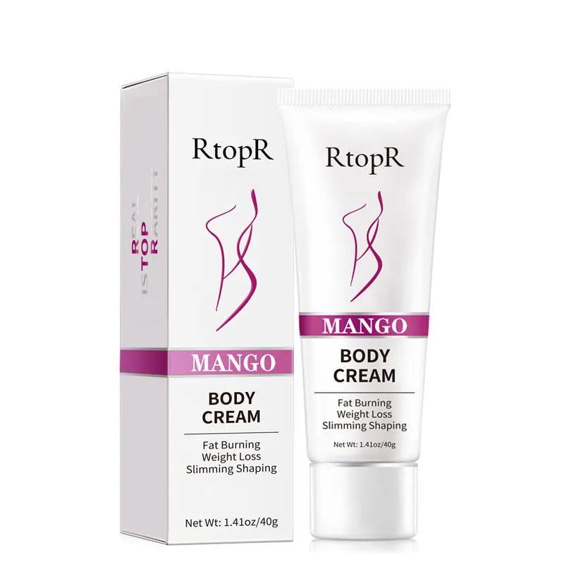 Крем для зменшення жирових RtopR Mango Body Cream відкладень і боротьби з целюлітом з манго 40 г