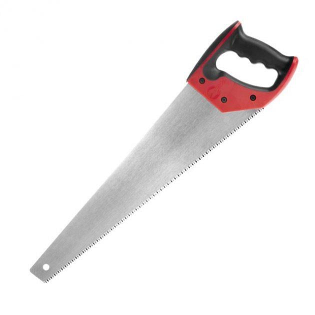 Ножовка по дереву с каленым зубом тройная заточка 7 зуб/дюйм 450 мм (11533225)