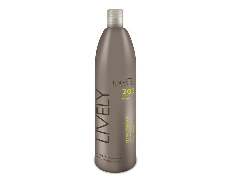 Емульсія окислювальна Nouvelle Lively Cream Peroxide 3% для безаміачних фарб 150 мл