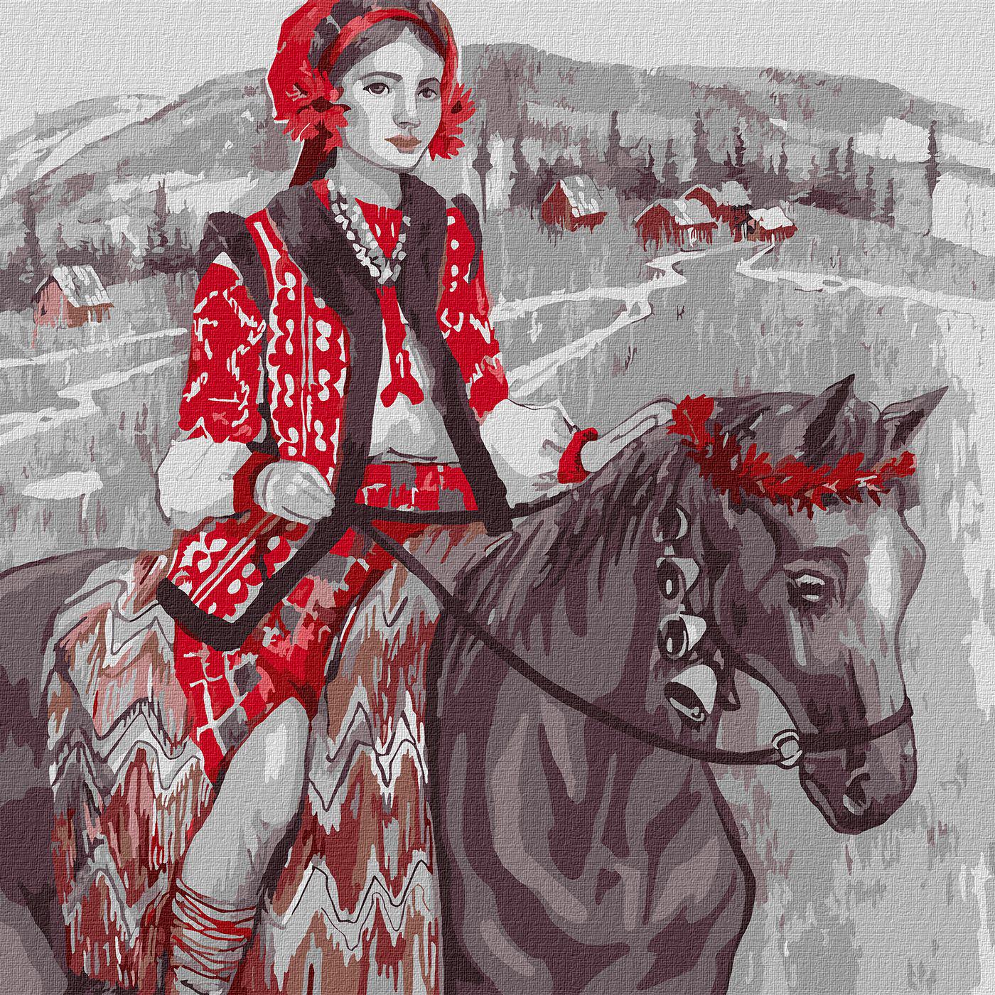 Картина по номерам Идейка Путешествие по родному краю 40x40 см (Id-KHO2537)