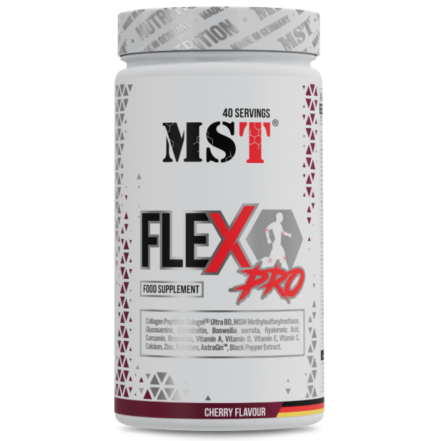 Для суставов и связок хондропротектор MST Flex Pro Вишня 600 г
