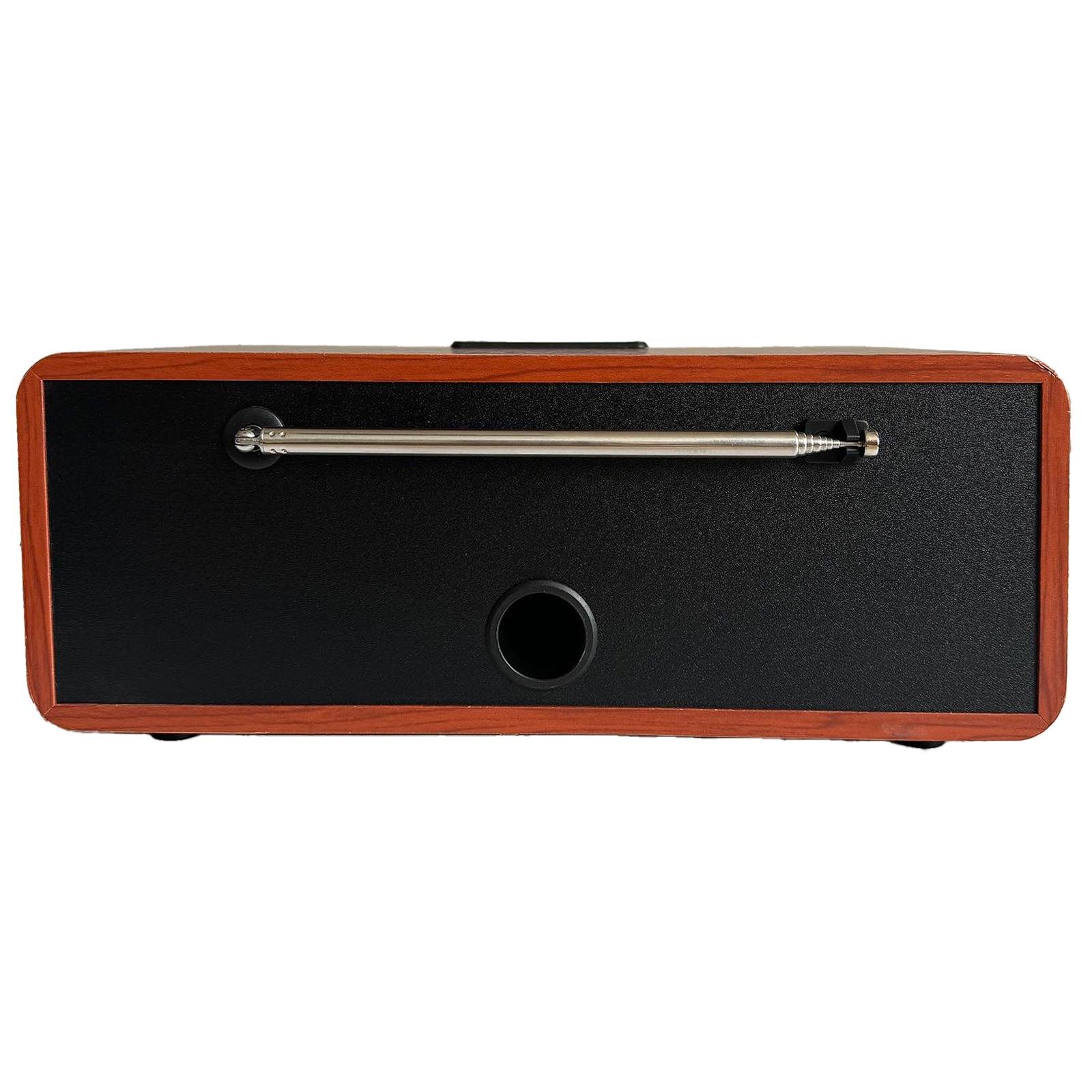 Радиоприемник NNS NS-6681BT в ретро стиле AM/FM/SW Bluetooth USB-зарядка и аккумулятором Dark wood (24086656) - фото 3 Радиоприемник NNS NS-6681BT в ретро стиле AM/FM/SW Bluetooth USB-зарядка и аккумулятором Dark wood (24086656) - фото 3