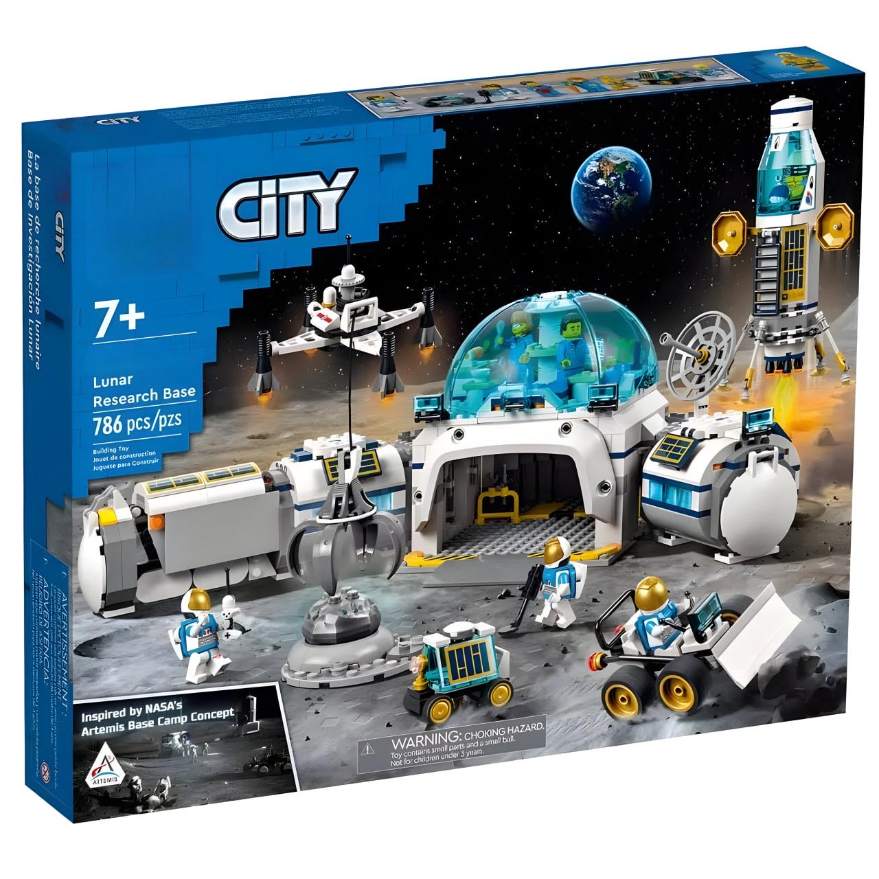 Конструктор City Лунная научная база 786 деталей (JIP68007) - фото 8 Конструктор City Лунная научная база 786 деталей (JIP68007) - фото 8