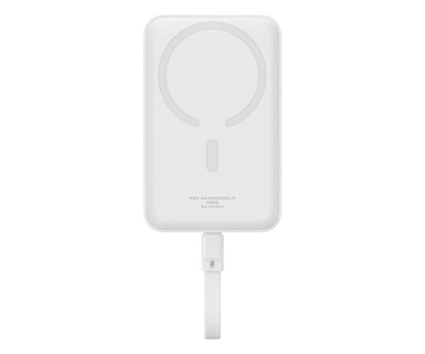 Зовнішній акумулятор BASEUS Magnetic Mini Wireless Fast Charge Type-C Edition 10000mAh 30W Stellar White