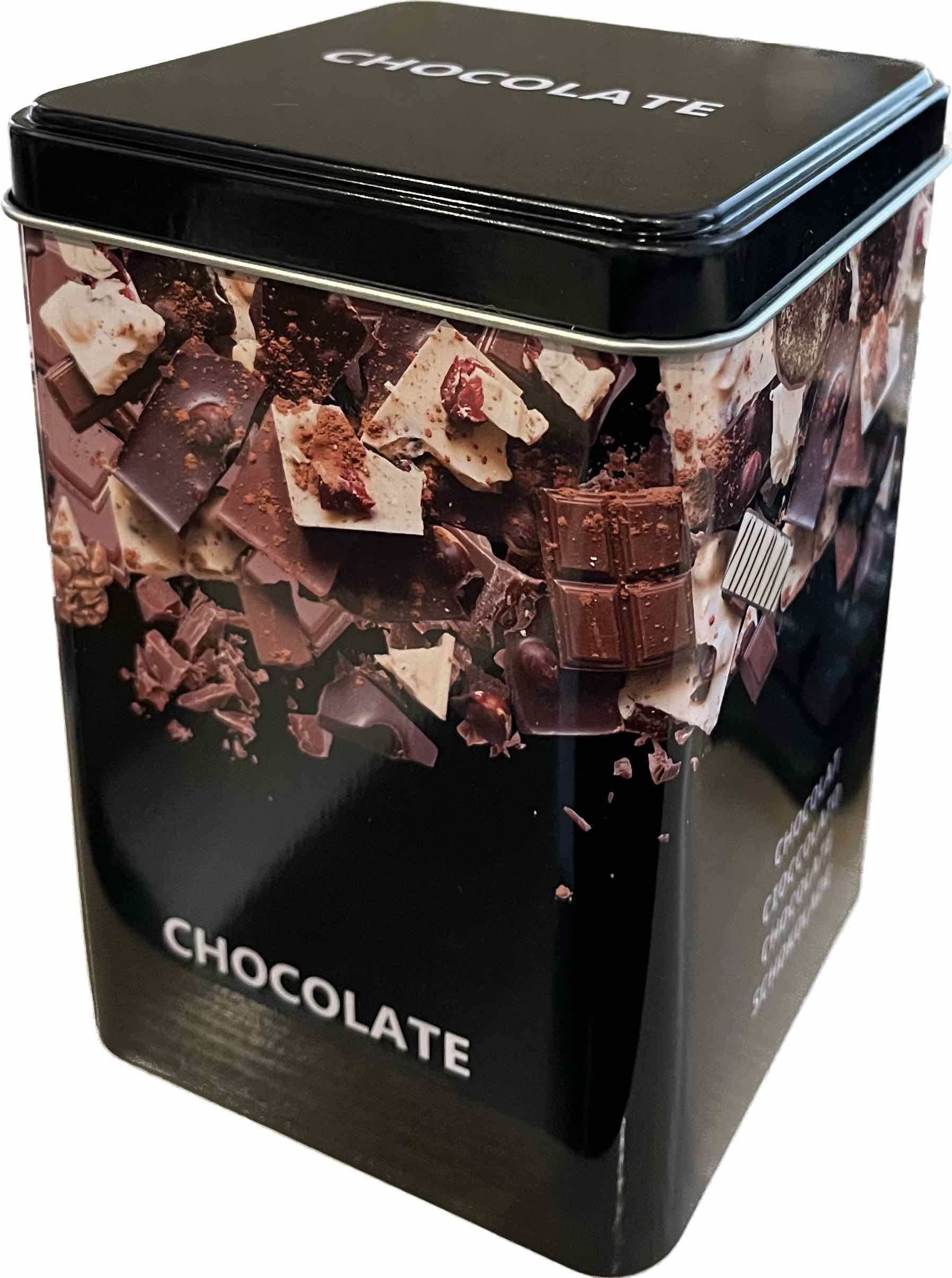 Банка Stenson R18614 10х10х15 см с крышкой Chocolate (344f7f79)