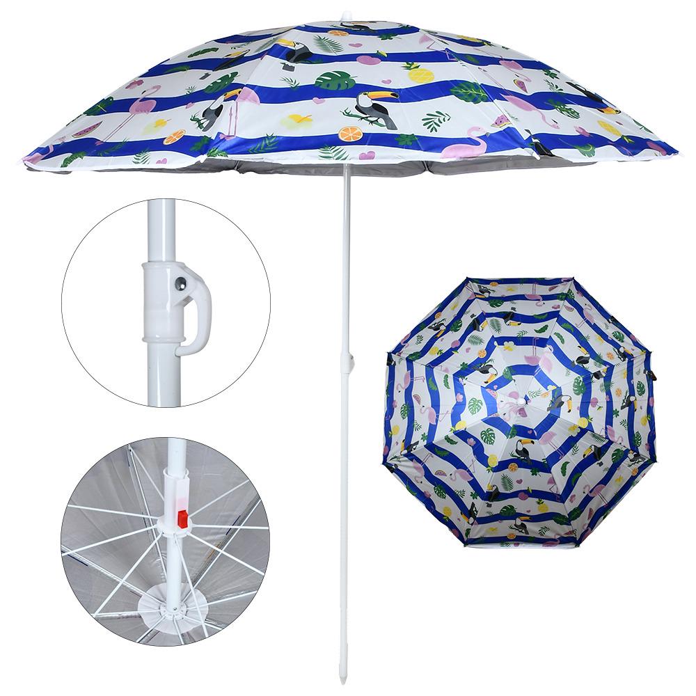 Зонтик пляжный d1,8м (MH-5304-1) - фото 2 Зонтик пляжный d1,8м (MH-5304-1) - фото 2