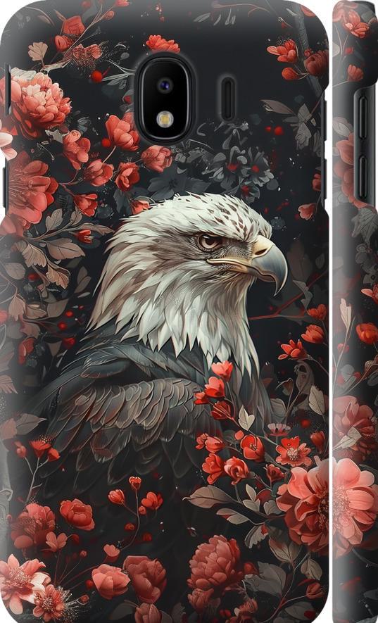 Чехол на Samsung Galaxy J4 2018 Цветочный страж (6102m-1487-42517) Чехол на Samsung Galaxy J4 2018 Цветочный страж (6102m-1487-42517)