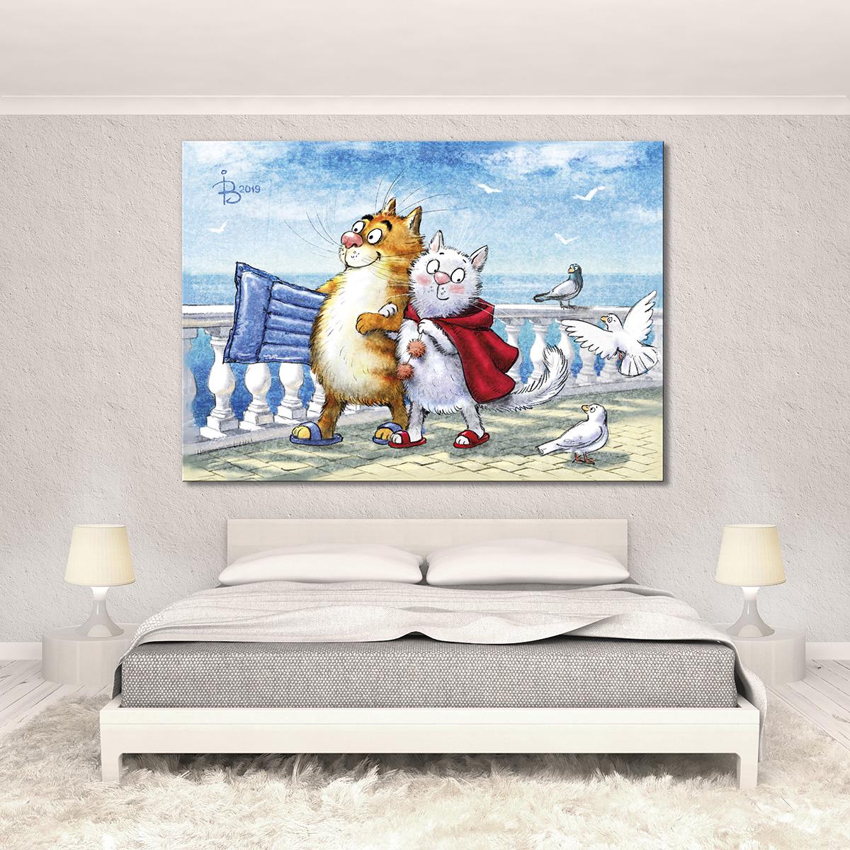 Модульная картина Курорт 1 модуль 40х60 см