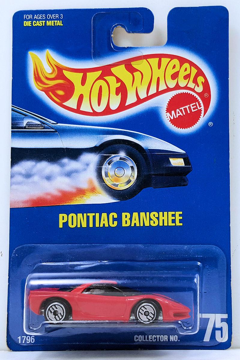 Игрушечная машинка Hot Wheels Pontiac Banshee 1990 №75 (1796)