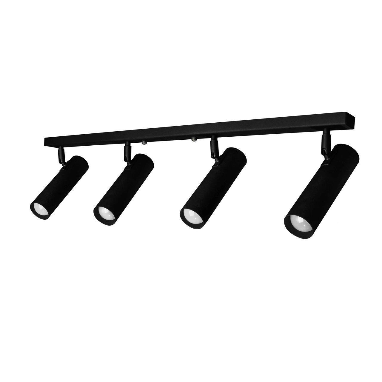 Светильник потолочный MSK Electric Telescope с поворотными плафонами под лампы Е27 Черный (NL 1750-4) - фото 1 Светильник потолочный MSK Electric Telescope с поворотными плафонами под лампы Е27 Черный (NL 1750-4) - фото 1