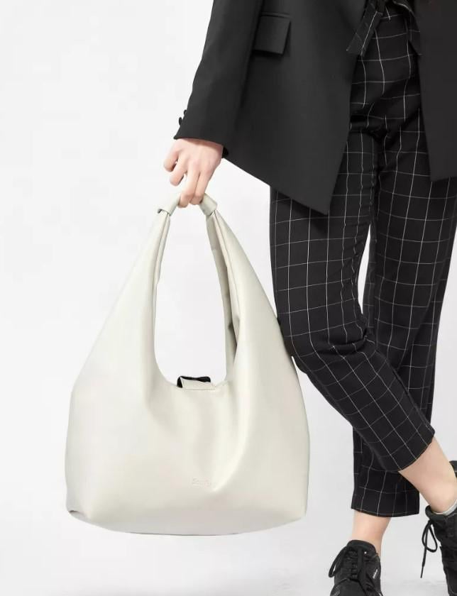 Жіноча сумка Sambag HOBO L Сірий (53300030)