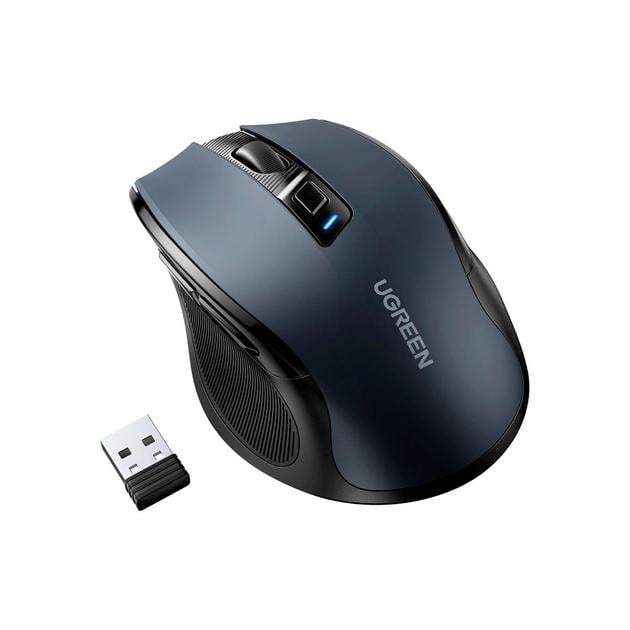 Мышь беспроводная бесшумная Ugreen MU006 Ergonomic Wireless Mouse