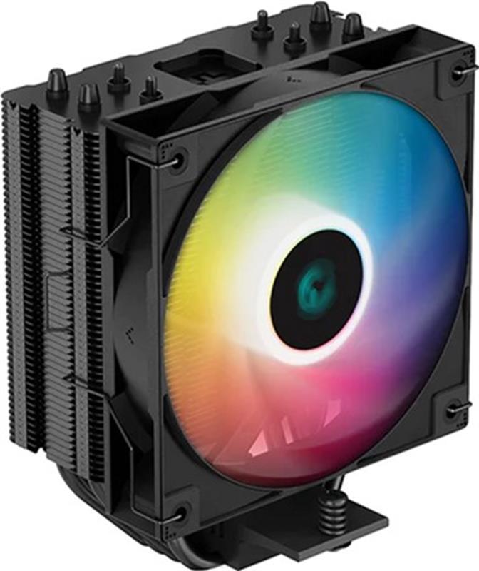 Кулер для процессора Deepcool AG400 ARGB с вентилятором 120 мм Black (R-AG400-BKANMC-G-2) Кулер для процессора Deepcool AG400 ARGB с вентилятором 120 мм Black (R-AG400-BKANMC-G-2)