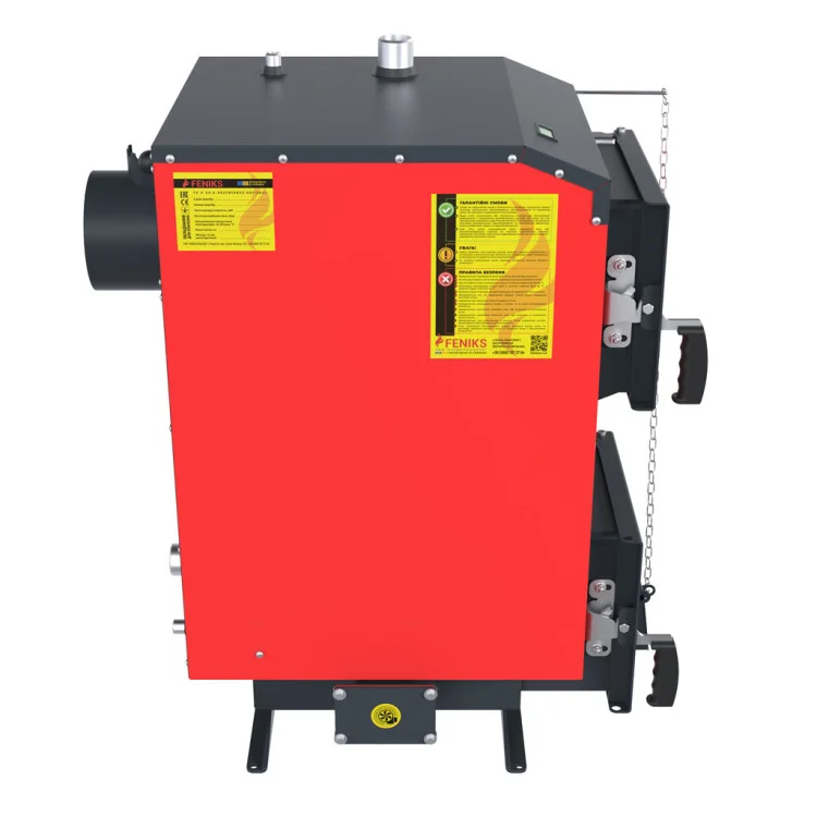 Котел твердопаливний Feniks A 16 кВт з ручним управлінням (F.FAM16) - фото 3