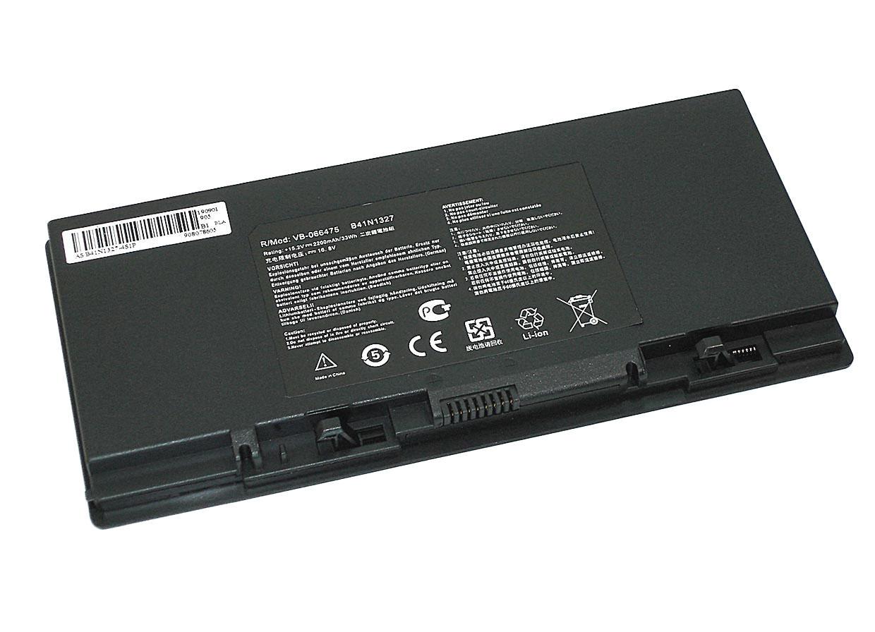Аккумулятор для ноутбука Asus B41N1327 B551 16,8 V 2200 mAh OEM Black