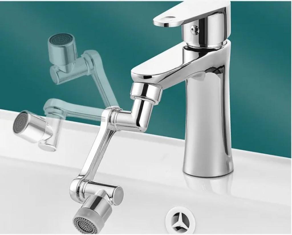 Аератор на кран із поворотною головкою 180 градусів (18774156) - фото 7 Аератор на кран із поворотною головкою 180 градусів (18774156) - фото 7