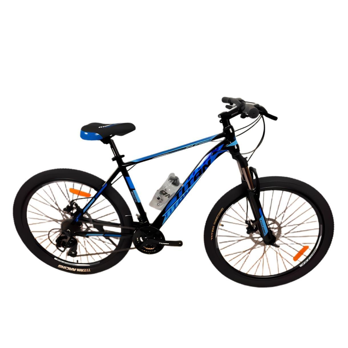 Велосипед Titan Arena 27,5" 19" Чорний/Синій (383)