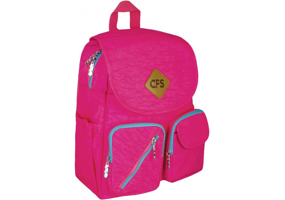 Рюкзак молодежный Cool For School 37x26x13 см 6-15 л Розовый (CF86410)